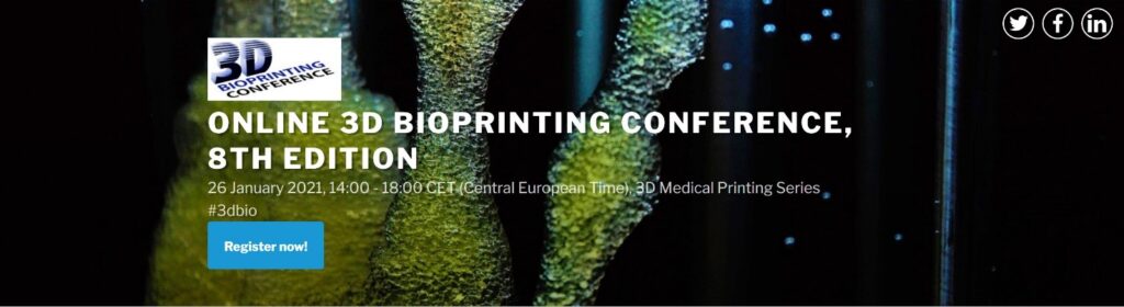 3D Bioprinting conference banner