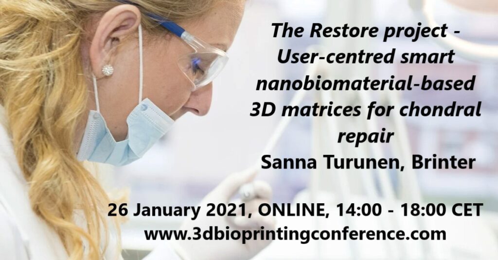 3D Bioprinting conference presentation
